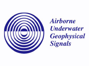 Airborne Underwater Geophysical Signals