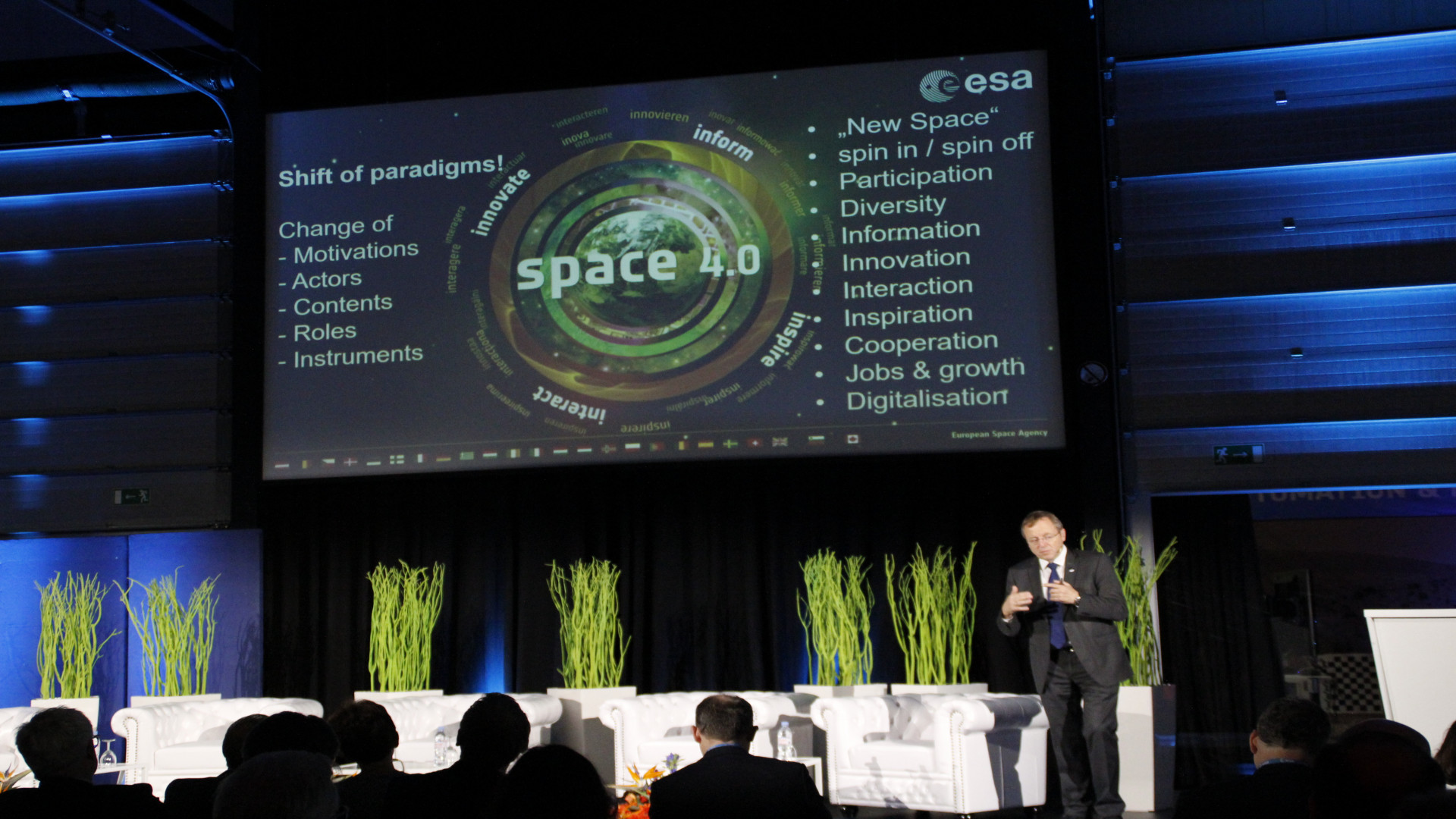 ESA announces first Global Space Economic Forum