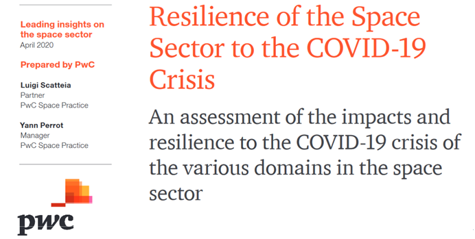 Resilience of the space sector to the Covid-19 crisis