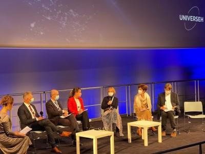 Roundtable on the future of work at the UNIVERSEH inaugural event